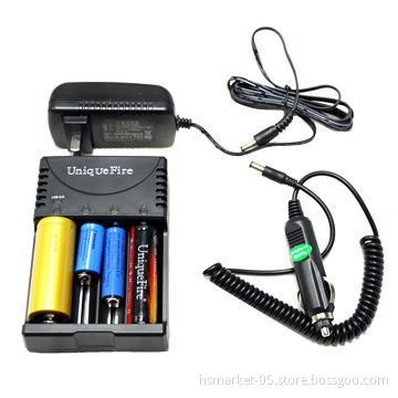 In-car Charger, Supporting 18650/26650/16340/14500 Li-ion BatteryNew